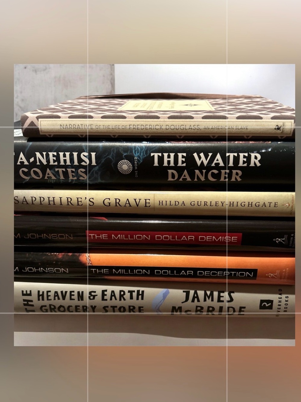 FOR BADESTBYTCH4U ONLY Stack of Decorative Books